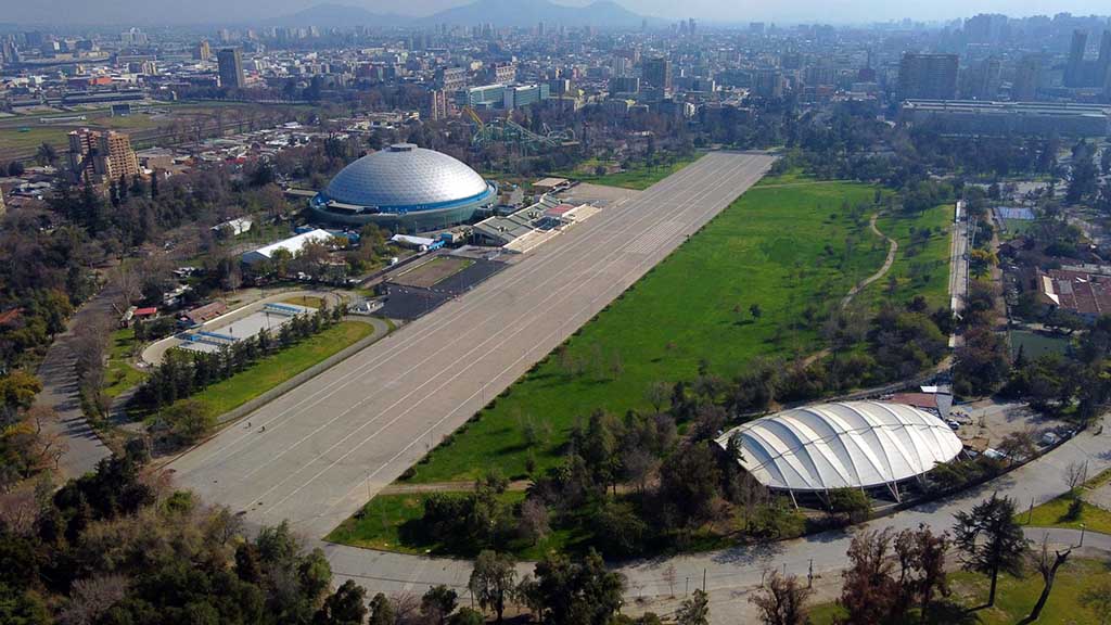 Movistar Arena en Parque O'Higgins.